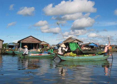 Floating village on the Tonle Sap Queen Tara Day Tour